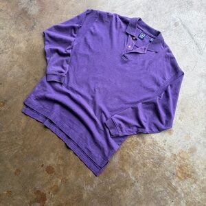 GAP Purple Collared Polo Shirt